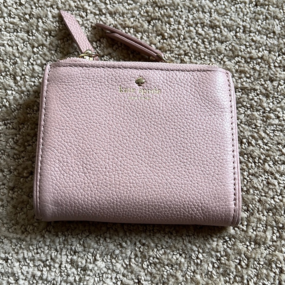 Kate spade small wallet pink